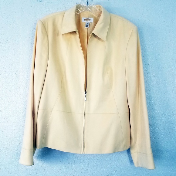 Talbots Jackets & Blazers - Talbots Butter Creme Yellow Jacket